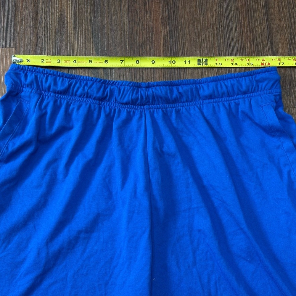 Nike Athletic Shorts Dri Fit Mens XL Blue Drawstring Basketball Gym Workout NWT - Picture 6 of 11